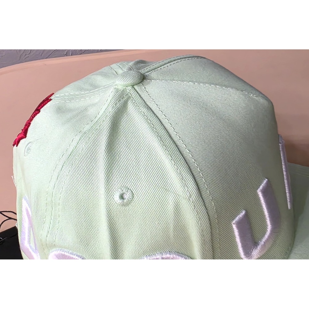 DSQUARED2 ONE LIFE ONE PLANET LOGO BASEBALL Green CAP - Picture 5 of 9